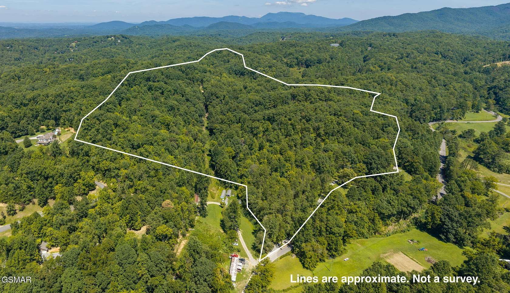 30 Acres of Recreational & Residential Land for Sale in Sevierville, Tennessee