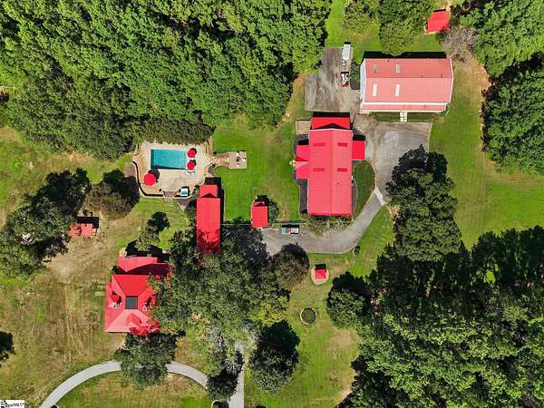 20 Acres of Land with Home for Sale in Fountain Inn, South Carolina