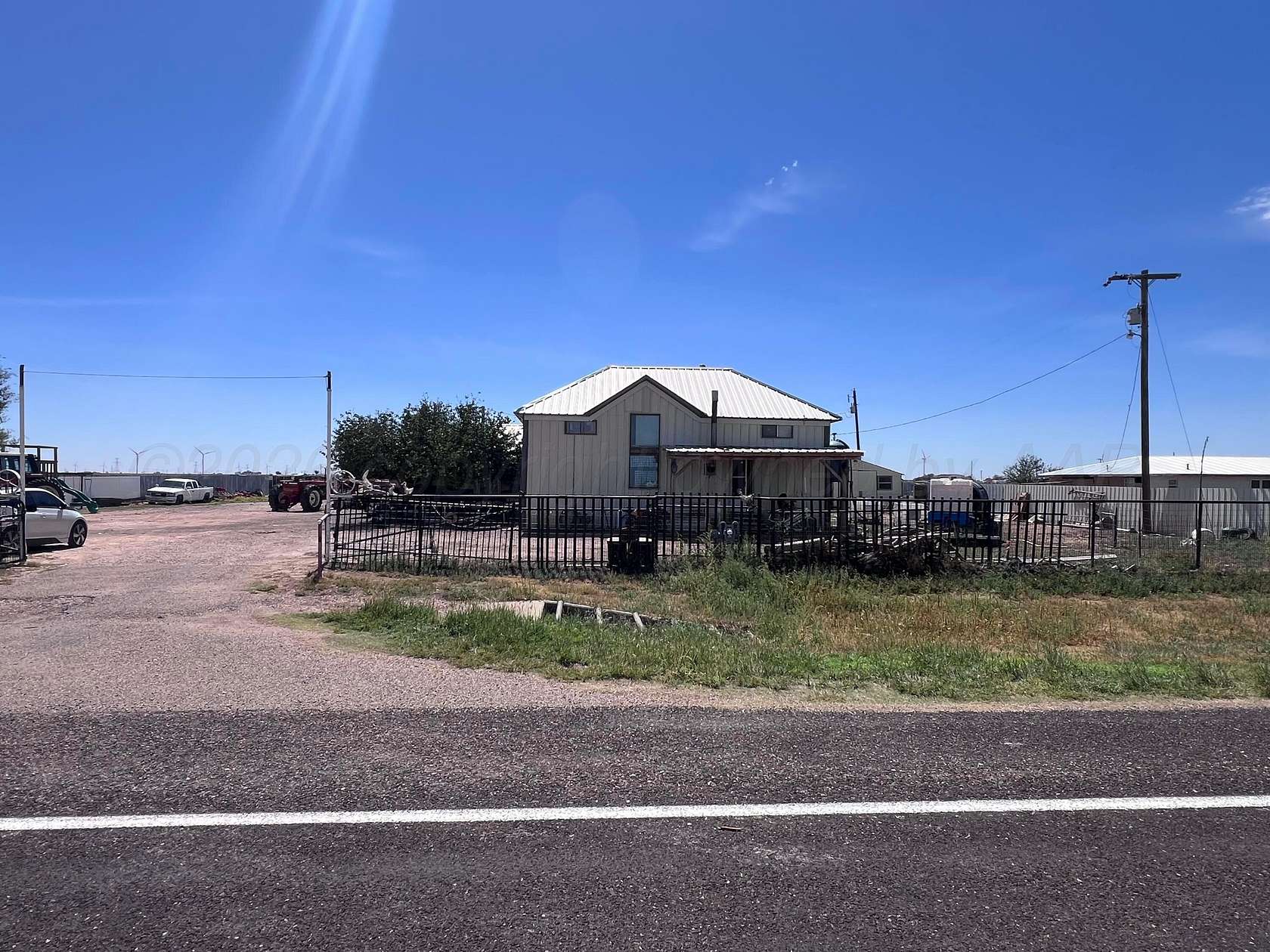5 Acres of Land with Home for Sale in Hereford, Texas