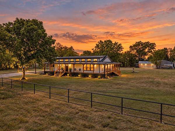 3 Acres of Land with Home for Sale in Valley View, Texas