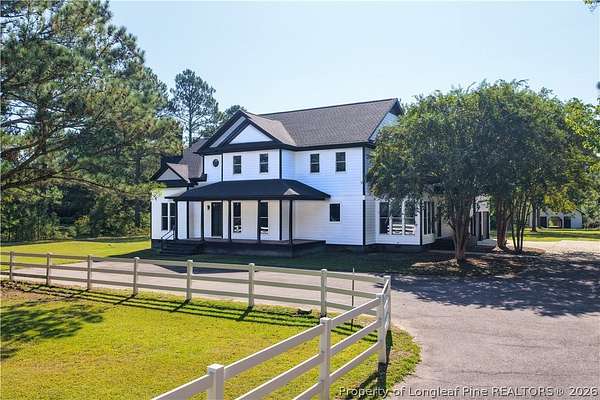 6.36 Acres of Land with Home for Sale in Linden, North Carolina