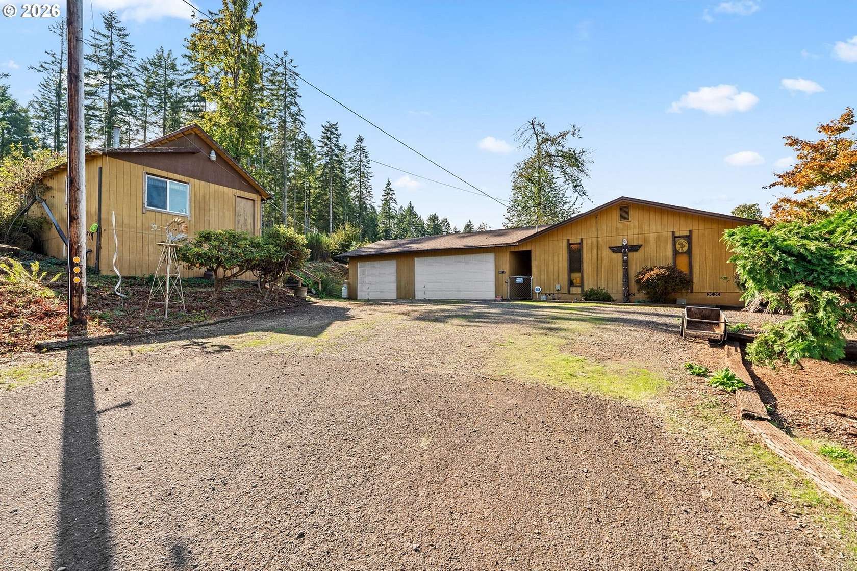2 Acres of Land with Home for Sale in Cottage Grove, Oregon
