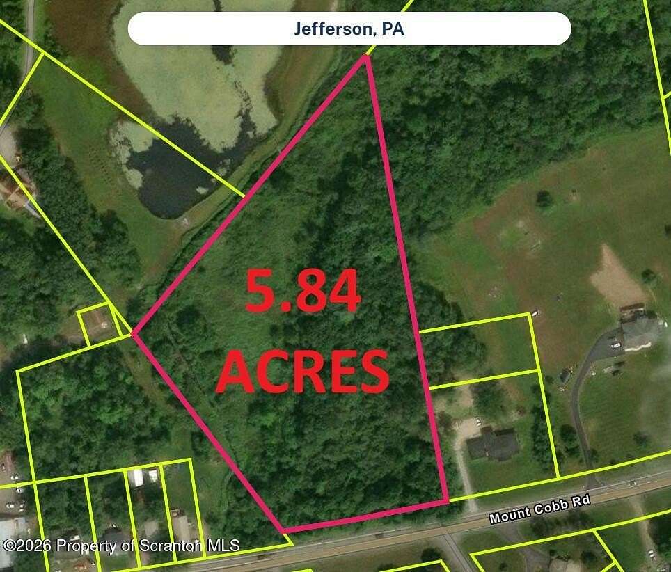 5.84 Acres of Residential Land for Sale in Jefferson Township, Pennsylvania