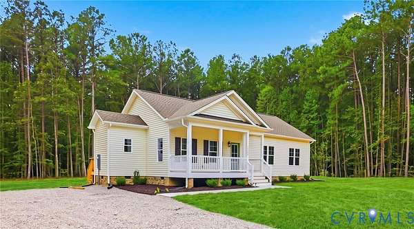 5 Acres of Land with Home for Sale in Wilsons, Virginia