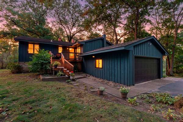 10 Acres of Land with Home for Sale in Columbus, Minnesota