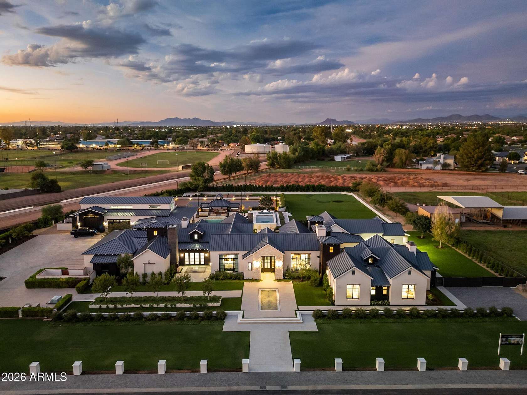 3 Acres of Land with Home for Sale in Gilbert, Arizona