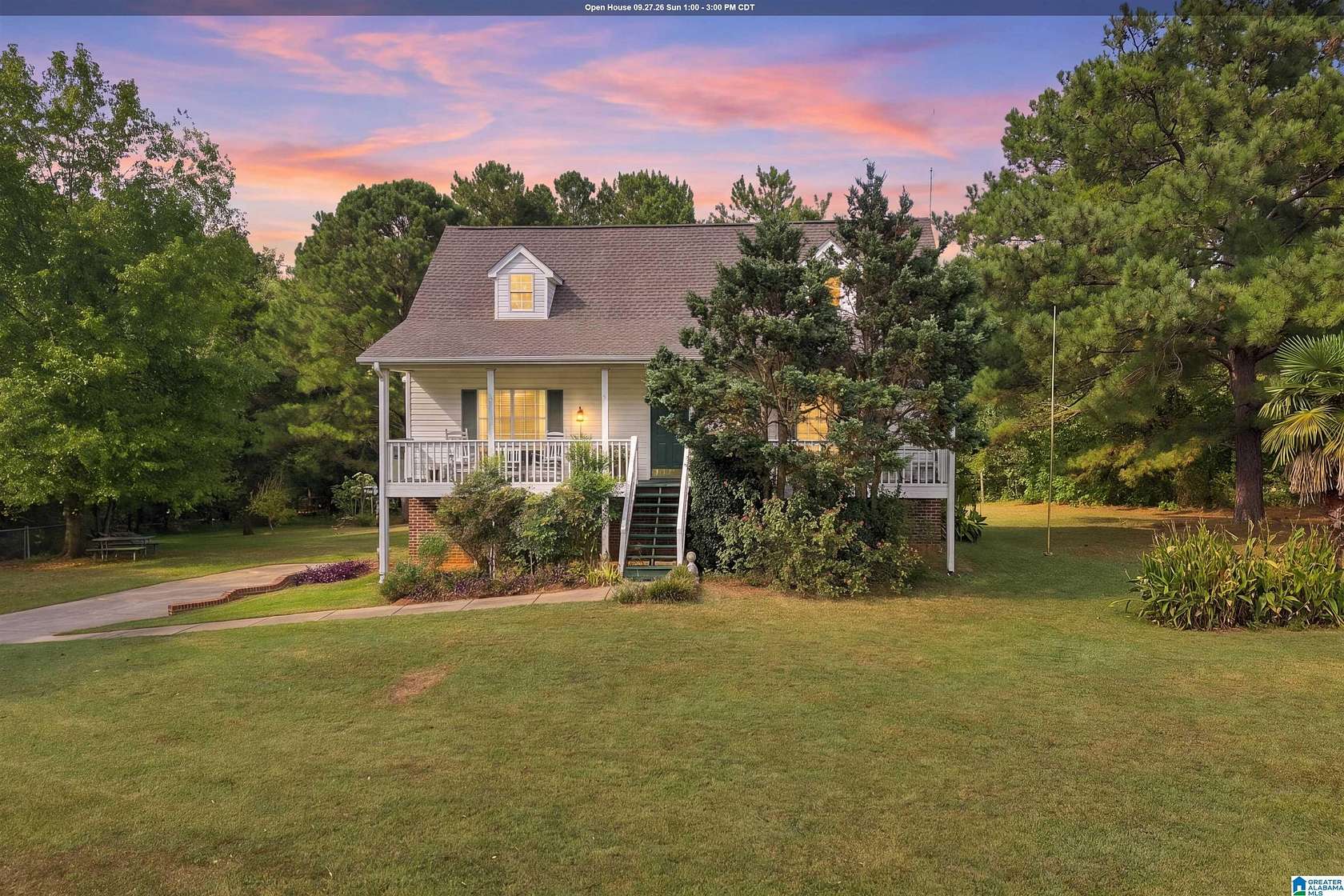 3 Acres of Land with Home for Sale in Wilsonville, Alabama