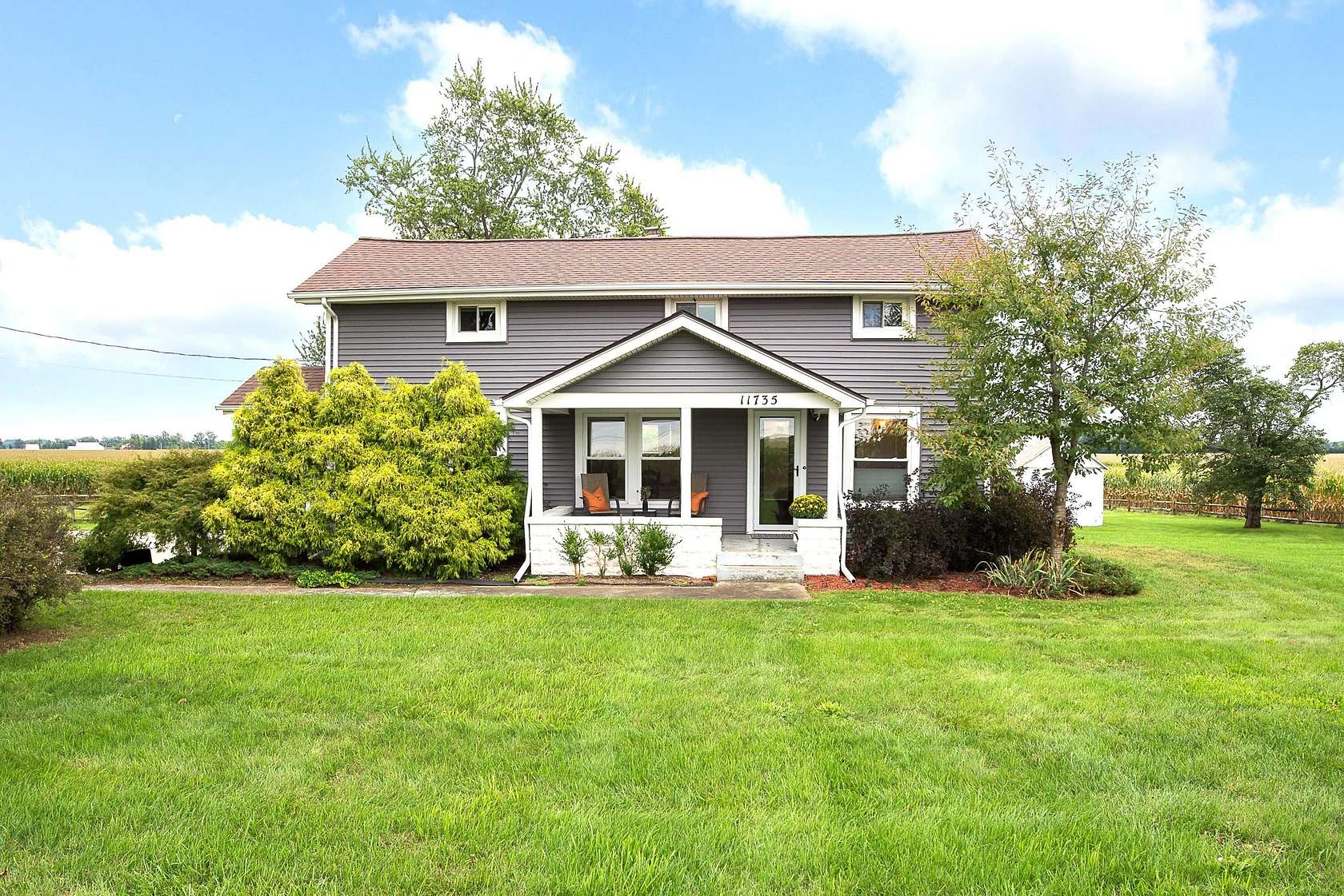 2 Acres of Land with Home for Sale in Milan, Michigan