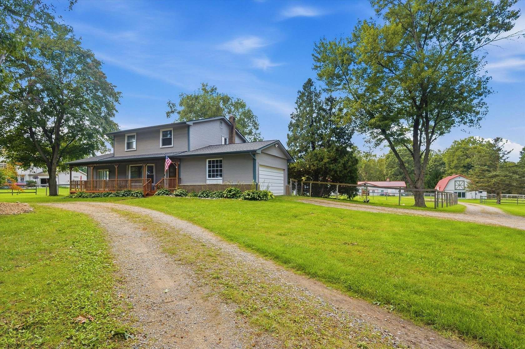 8.42 Acres of Land with Home for Sale in South Lyon, Michigan