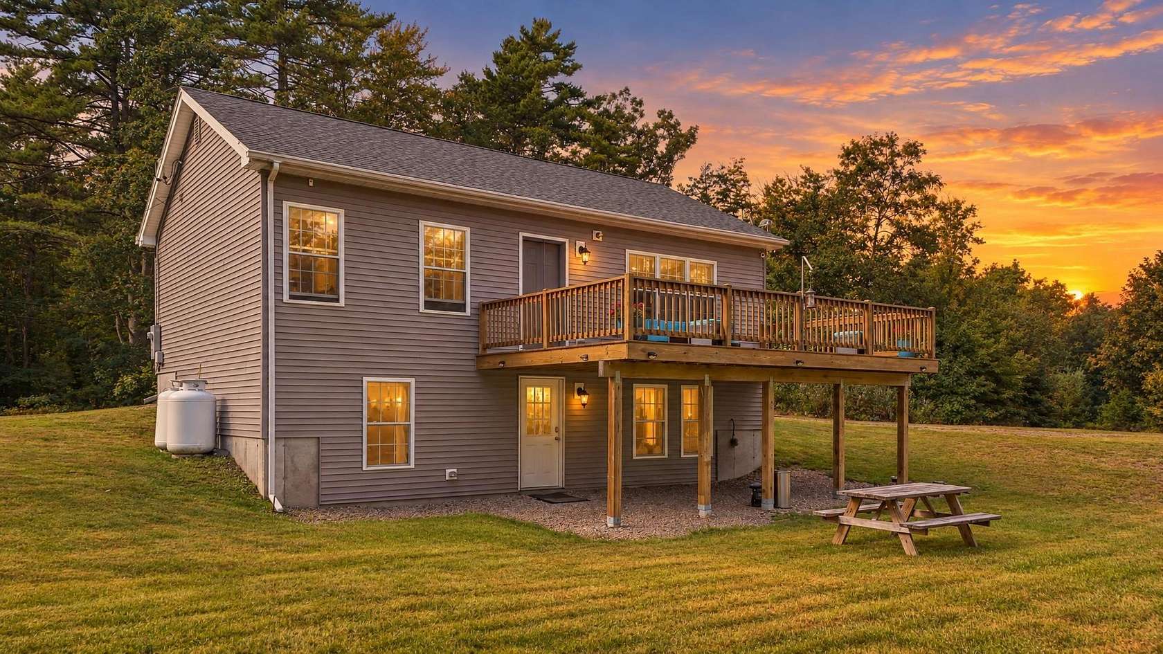 2 Acres of Land with Home for Sale in Parsonsfield, Maine