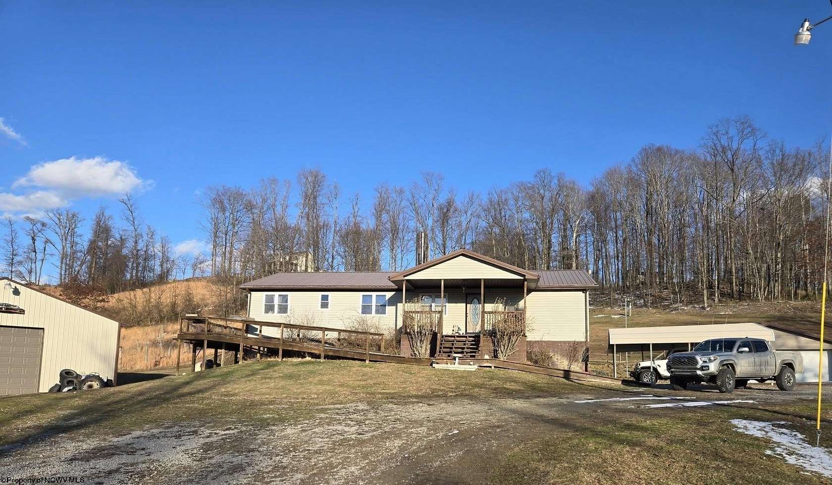 33.3 Acres of Recreational Land with Home for Sale in Birch River, West Virginia