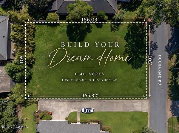 0.4 Acres of Residential Land for Sale in Lafayette, Louisiana