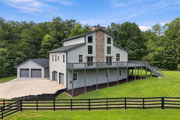 6.18 Acres of Land with Home for Sale in Talking Rock, Georgia