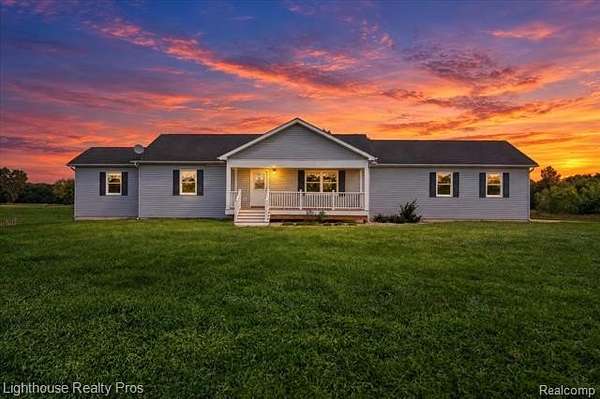 2.4 Acres of Land with Home for Sale in Deerfield Township, Michigan