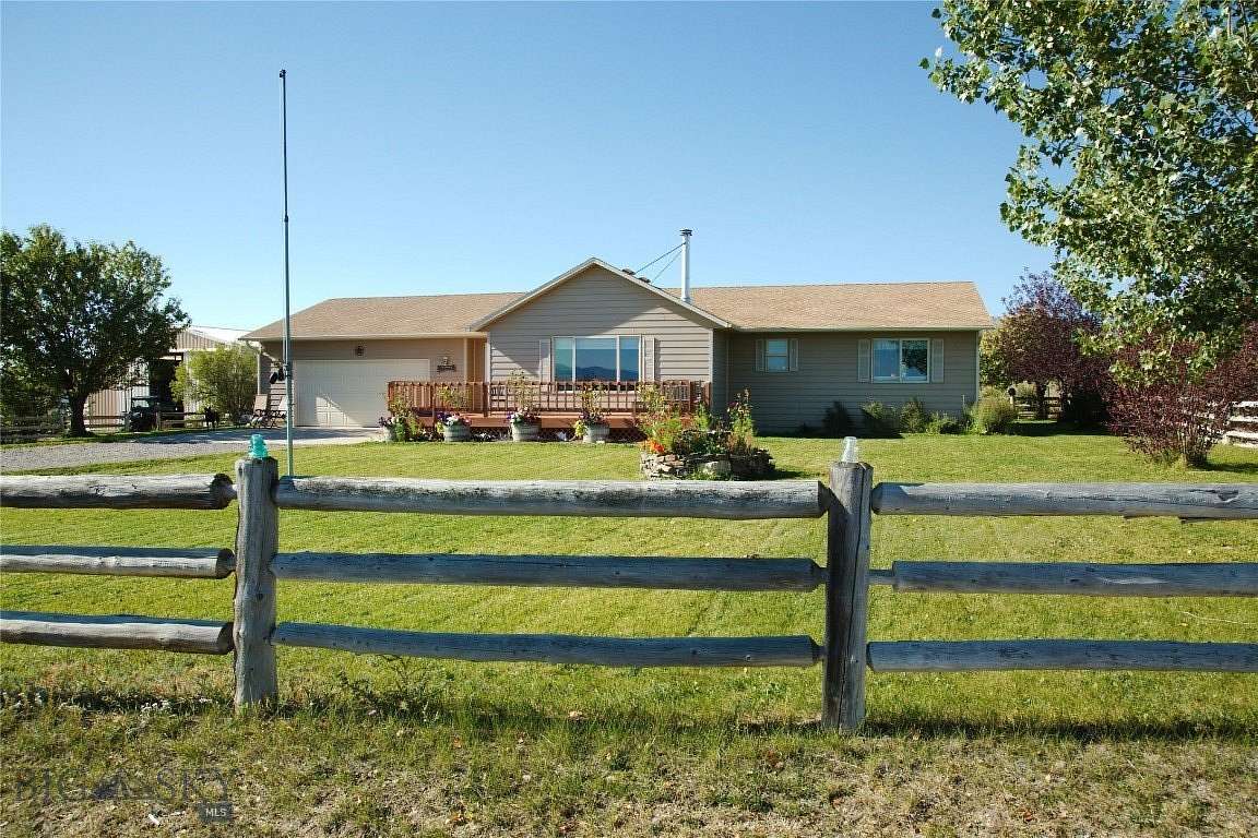 3 Acres of Land with Home for Sale in Three Forks, Montana
