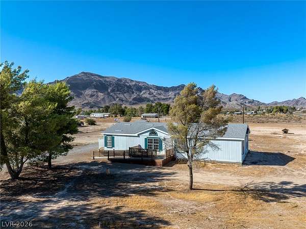 2 Acres of Land with Home for Sale in Pahrump, Nevada