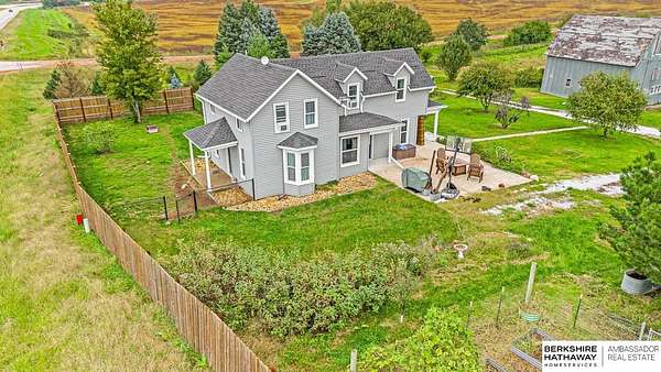 9.76 Acres of Land with Home for Sale in Ceresco, Nebraska