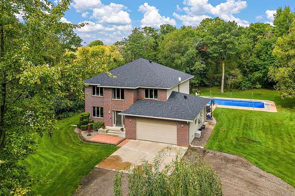 6.65 Acres of Land with Home for Sale in Roberts, Wisconsin