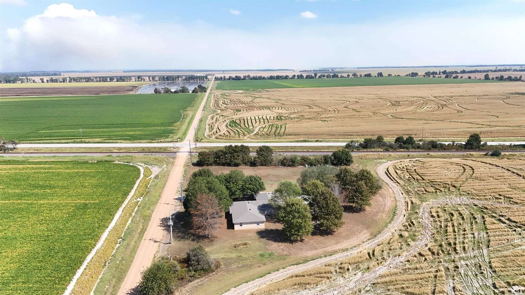 2 Acres of Land with Home for Sale in Hickory Ridge, Arkansas