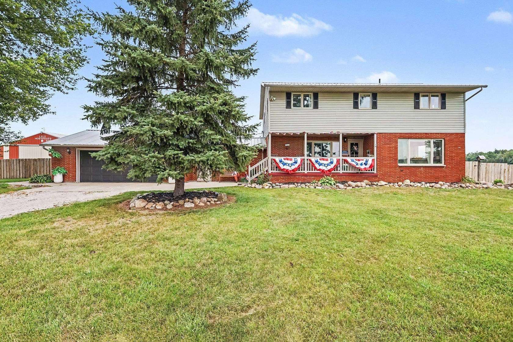 3 Acres of Land with Home for Sale in Unionville, Michigan