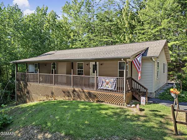 2 Acres of Land with Home for Sale in Pigeon Forge, Tennessee