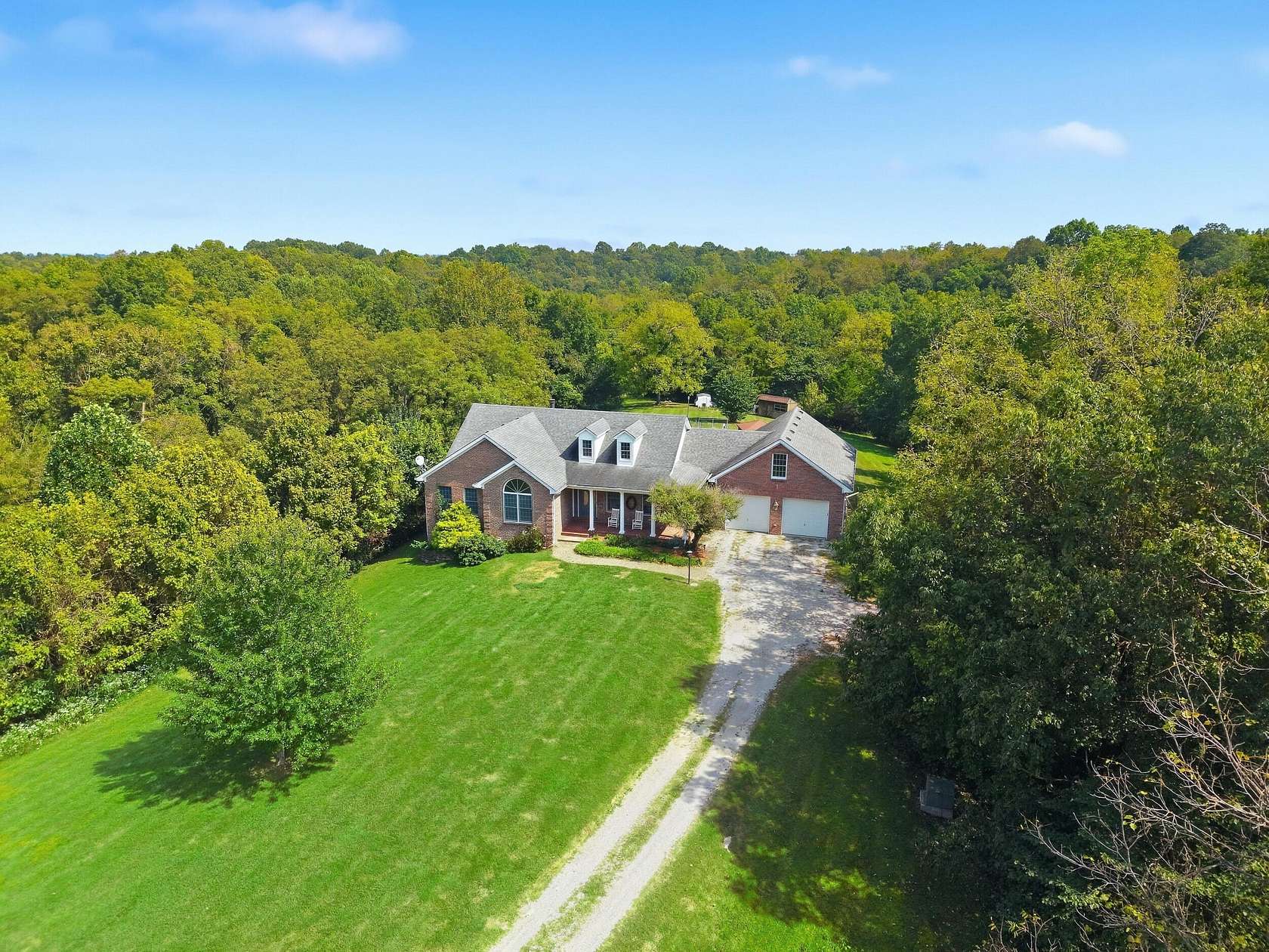 7.59 Acres of Land with Home for Sale in Georgetown, Kentucky