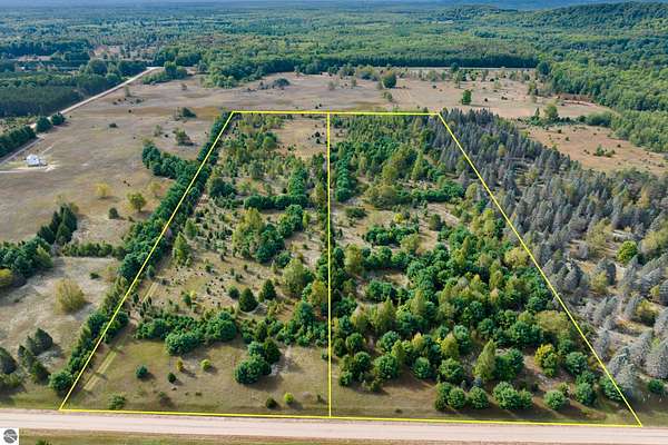 19.5 Acres of Recreational & Residential Land for Sale in Thompsonville, Michigan