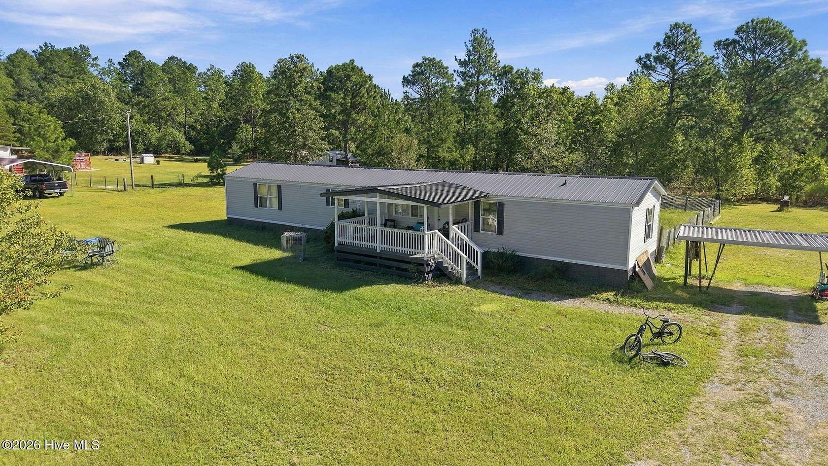1.57 Acres of Land with Home for Sale in Hamlet, North Carolina