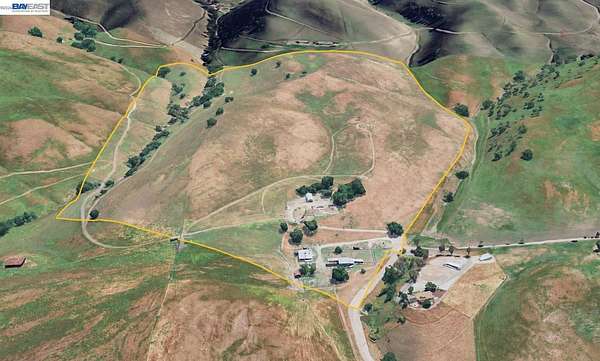 100 Acres of Agricultural Land with Home for Sale in Livermore, California