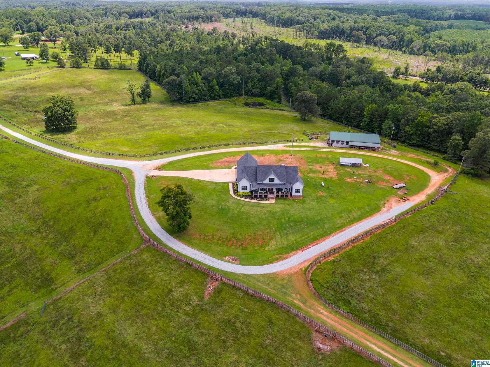 24 Acres of Agricultural Land with Home for Sale in Lanett, Alabama