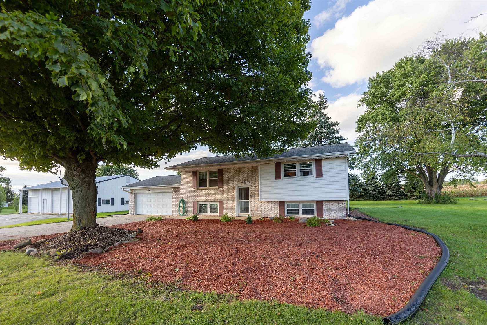 3 Acres of Land with Home for Sale in Janesville, Wisconsin
