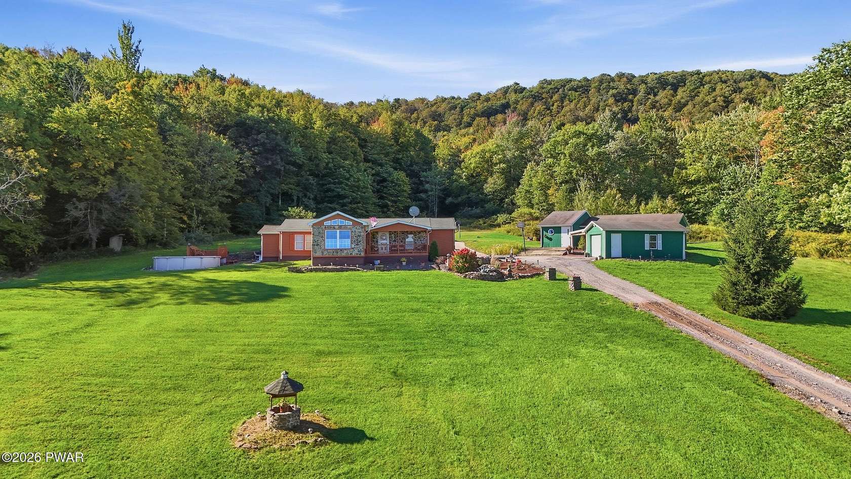 45 Acres of Land with Home for Sale in Waymart, Pennsylvania