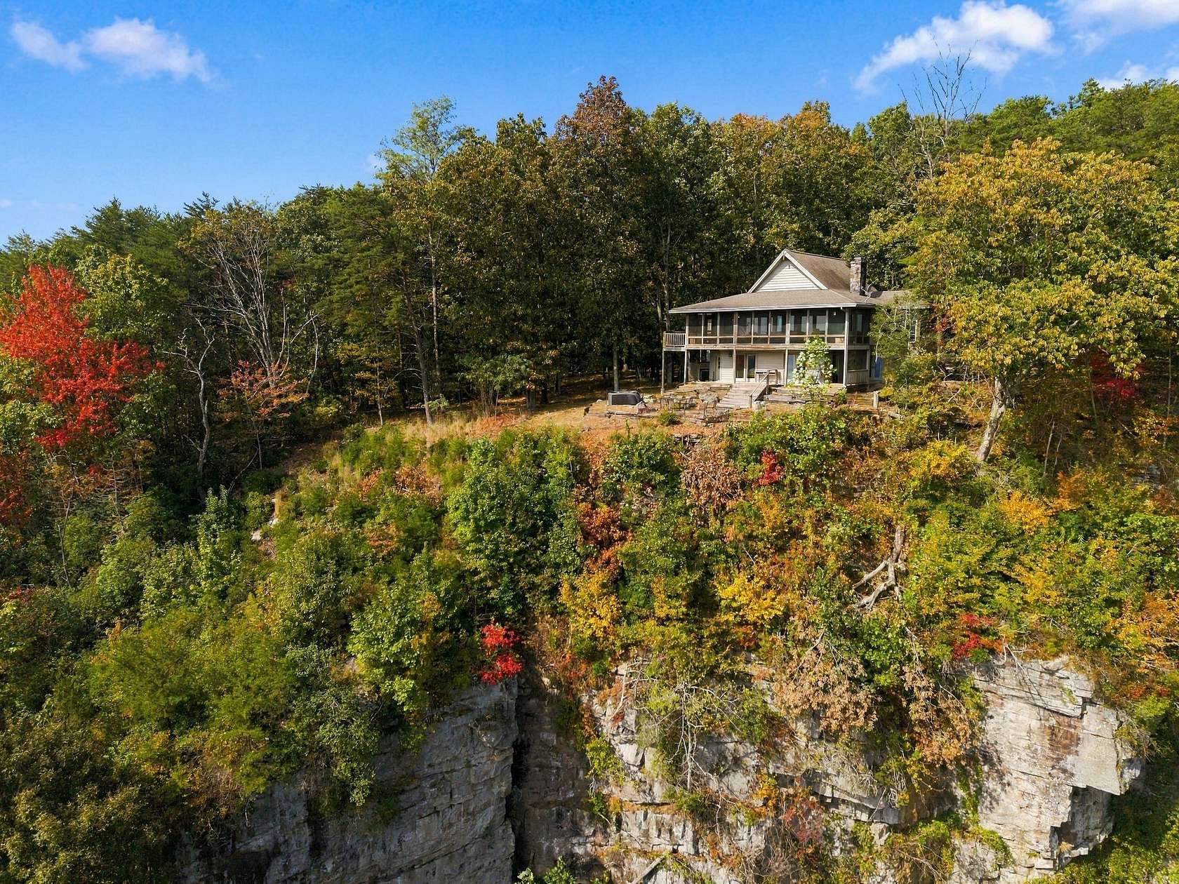 5 Acres of Land with Home for Sale in Monteagle, Tennessee