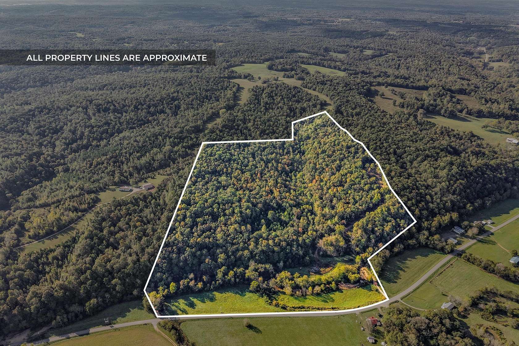 67.5 Acres of Recreational & Residential Land for Sale in Cumberland Furnace, Tennessee