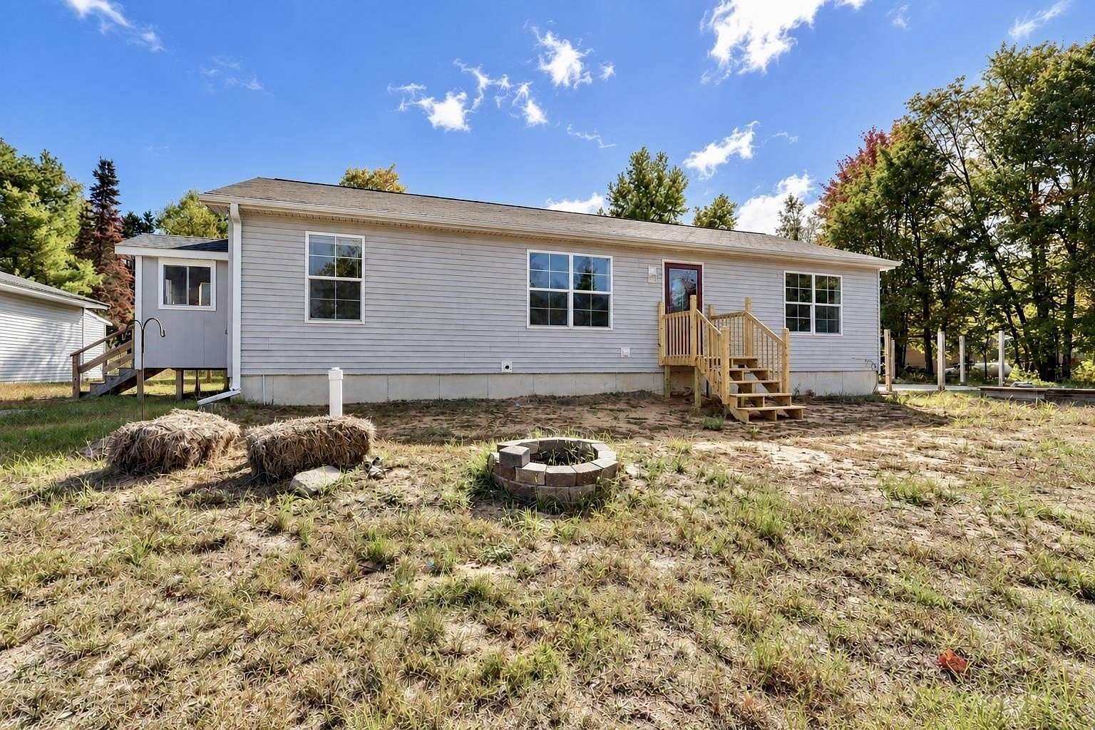 5 Acres of Land with Home for Sale in Pembine, Wisconsin