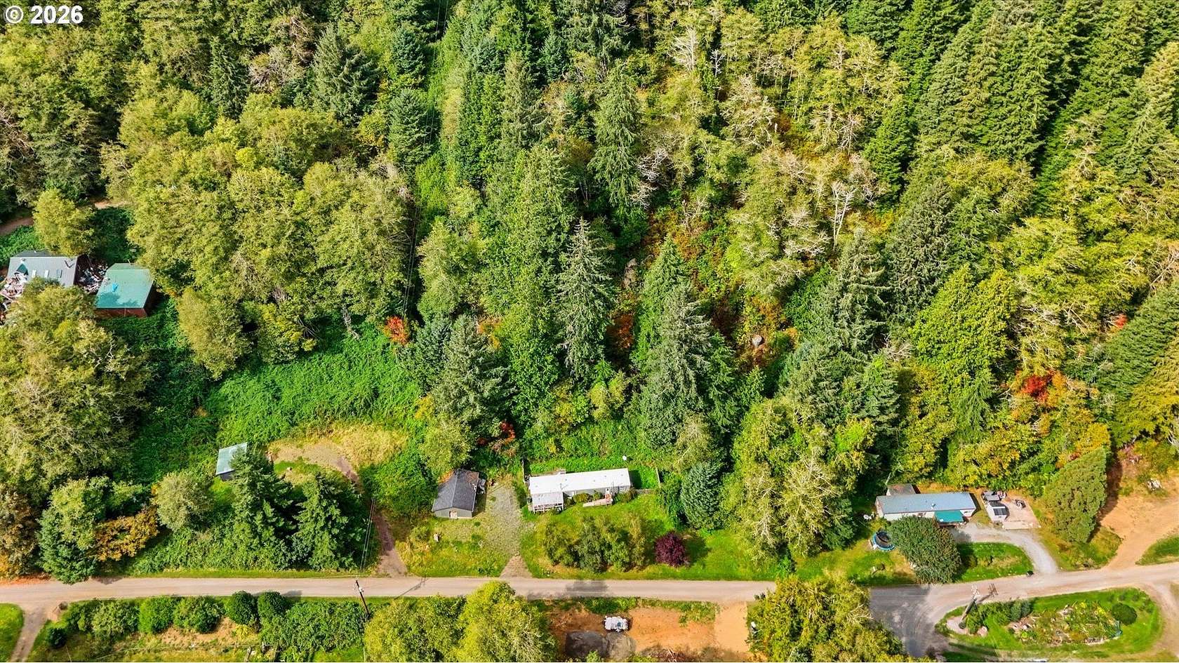 2.26 Acres of Land with Home for Sale in Nehalem, Oregon