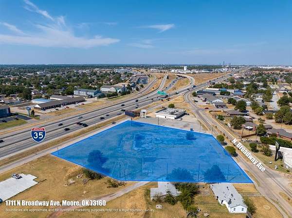 2.23 Acres of Commercial Land for Sale in Moore, Oklahoma