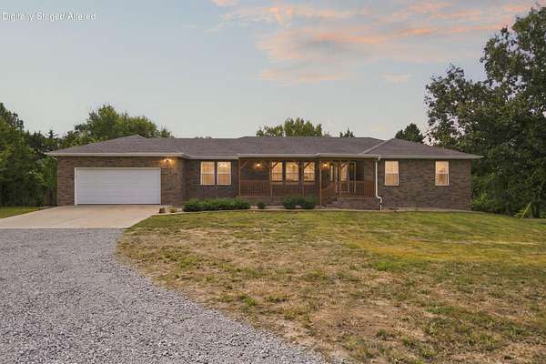 9.56 Acres of Land with Home for Sale in Billings, Missouri