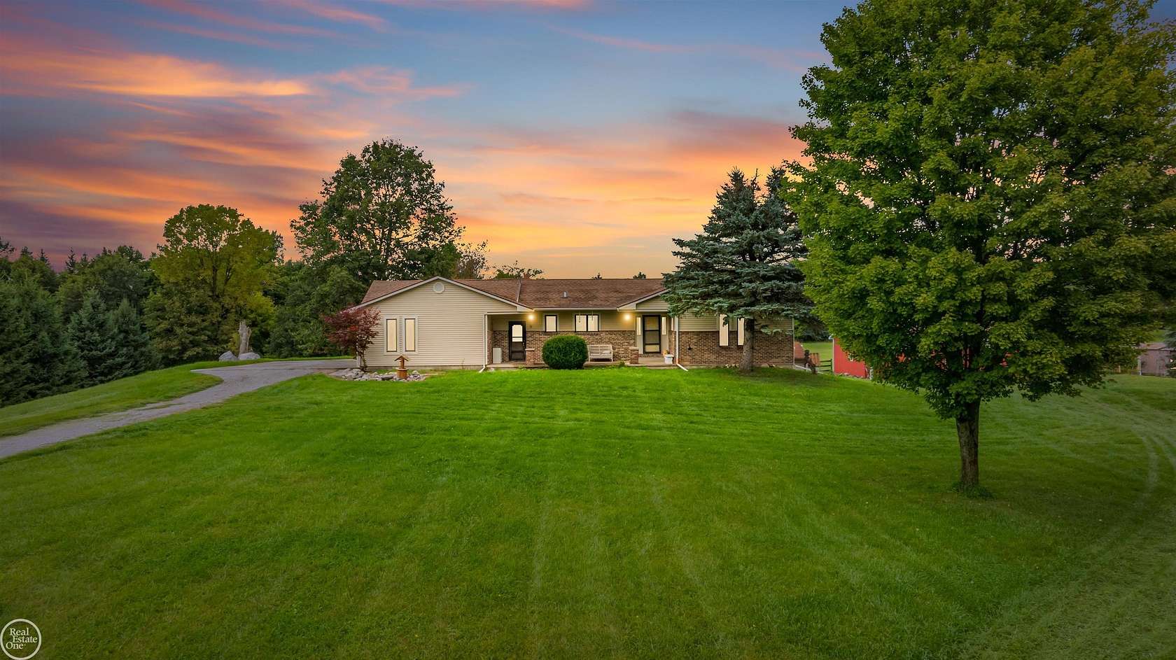 5 Acres of Land with Home for Sale in Metamora, Michigan