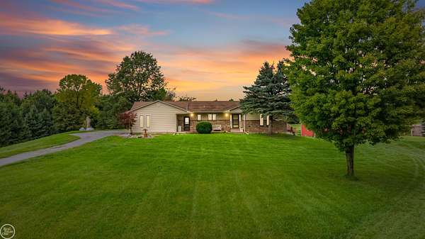 5 Acres of Land with Home for Sale in Metamora, Michigan