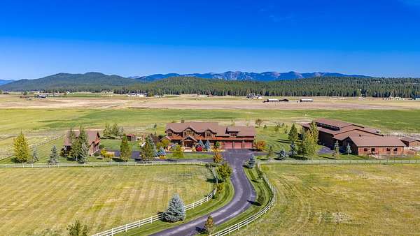 40.2 Acres of Land with Home for Sale in Whitefish, Montana