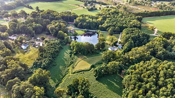 11.8 Acres of Land with Home for Sale in Zebulon, North Carolina