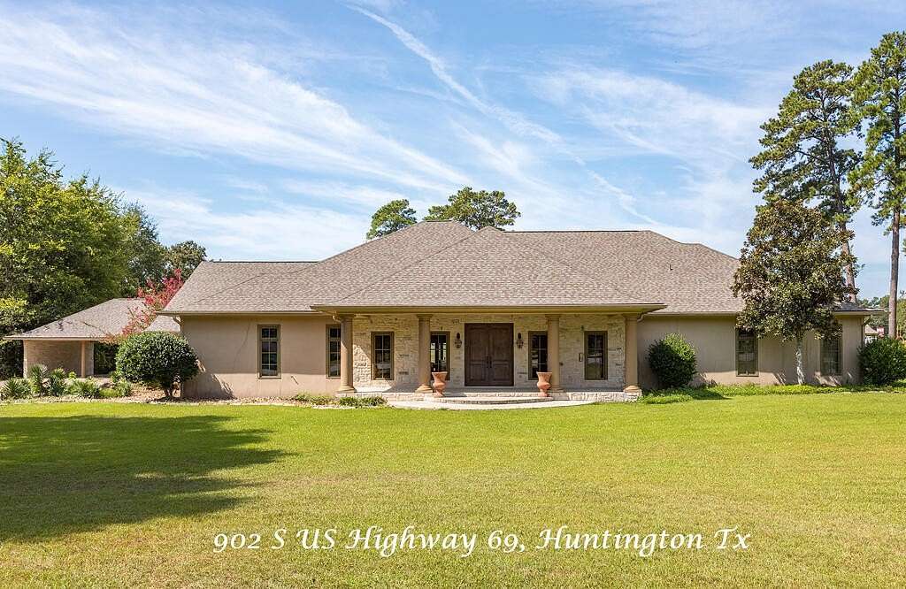 3.78 Acres of Land with Home for Sale in Huntington, Texas