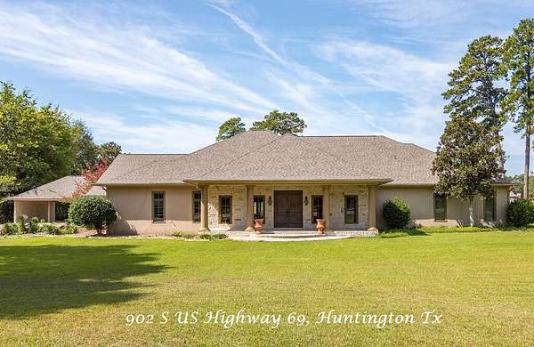 3.78 Acres of Land with Home for Sale in Huntington, Texas