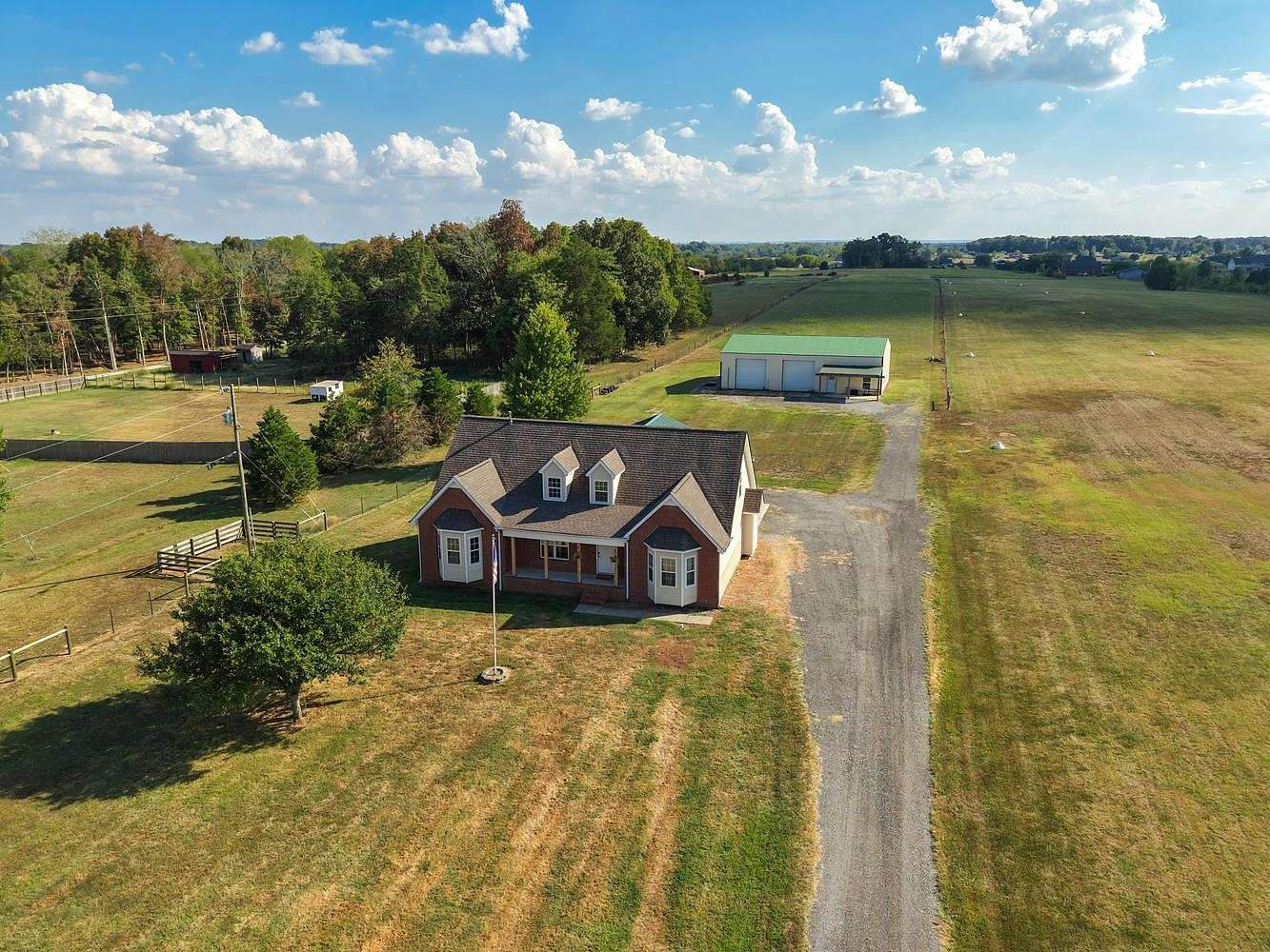 5 Acres of Land with Home for Sale in Chapel Hill, Tennessee