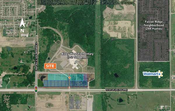 1.5 Acres of Land for Sale in Bixby, Oklahoma