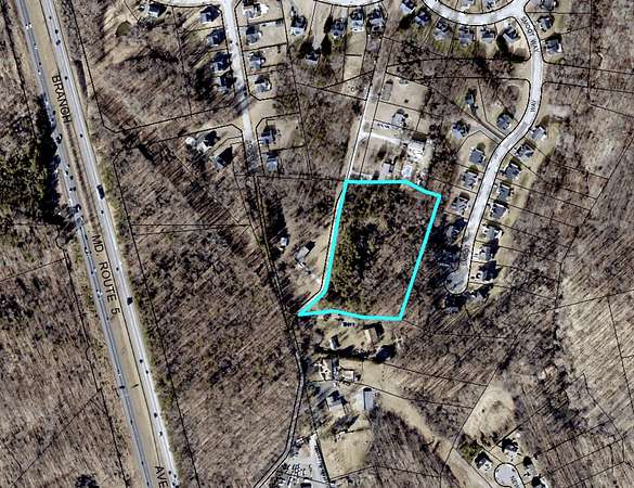 5.12 Acres of Residential Land for Auction in Brandywine, Maryland