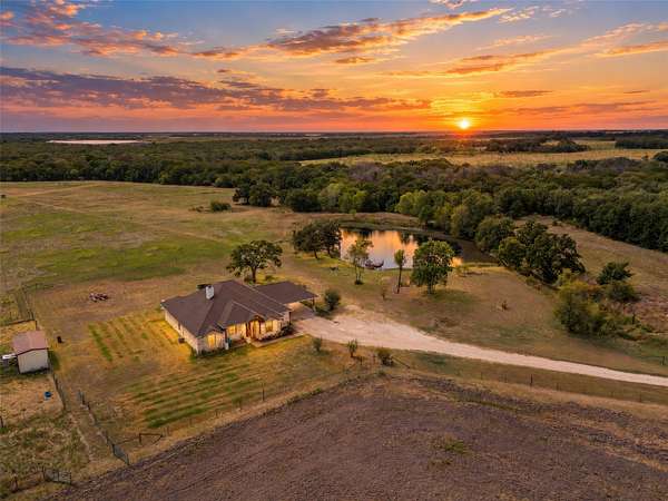 64 Acres of Land with Home for Sale in Mount Calm, Texas