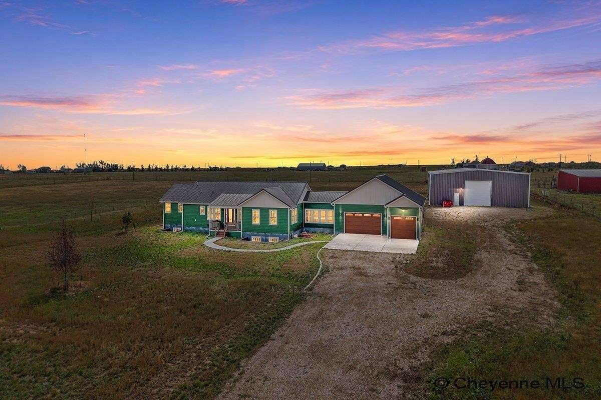 4.4 Acres of Land with Home for Sale in Cheyenne, Wyoming