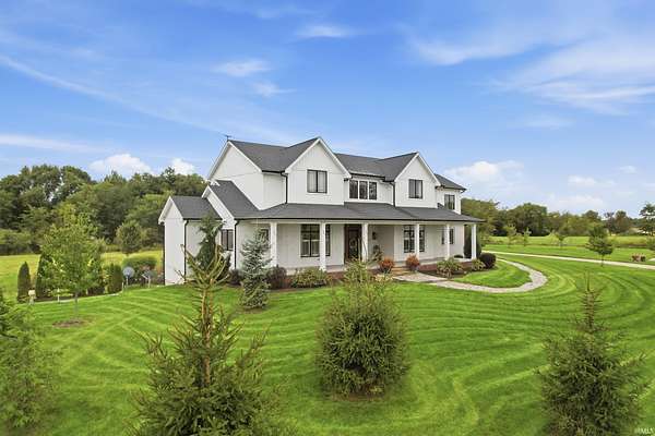 11.2 Acres of Land with Home for Sale in Churubusco, Indiana